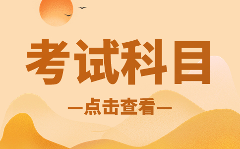 湖南单独招生考试科目